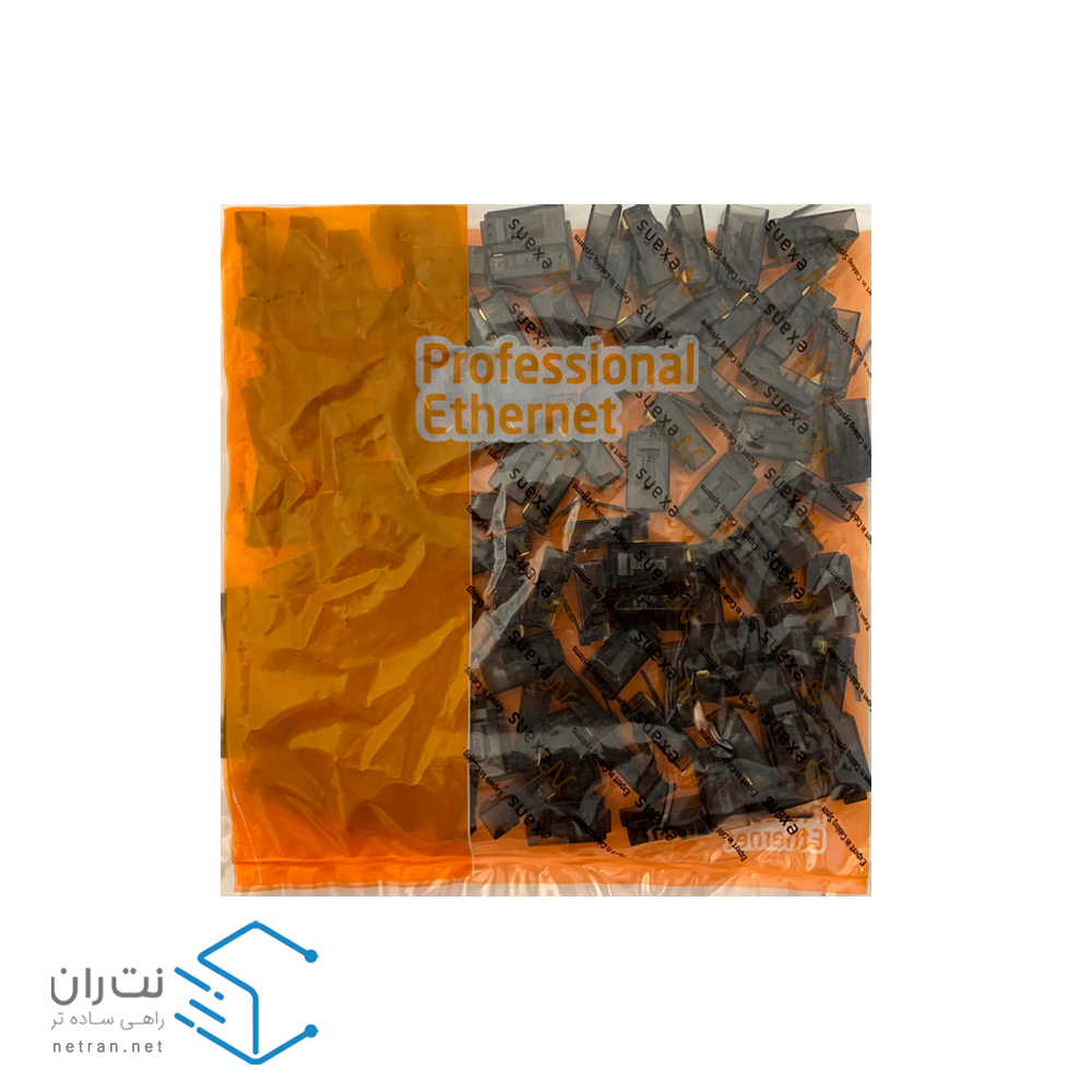 سوکت شبکه نگزنس Cat6 UTP بسته 100 عددی-5